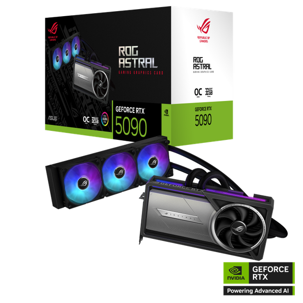 Card màn hình ASUS ROG Astral LC GeForce RTX™ 5090 32GB GDDR7 OC Edition
