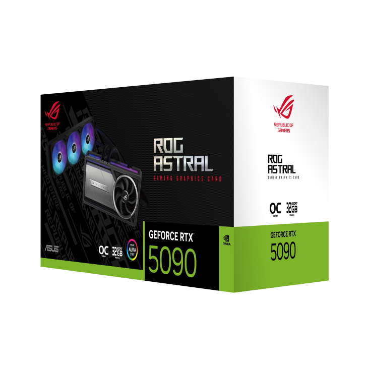 Card màn hình ASUS ROG Astral LC GeForce RTX™ 5090 32GB GDDR7 OC Edition