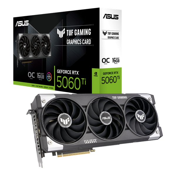 Card màn hình ASUS TUF Gaming GeForce RTX™ 5060 Ti 16GB GDDR7 OC Edition