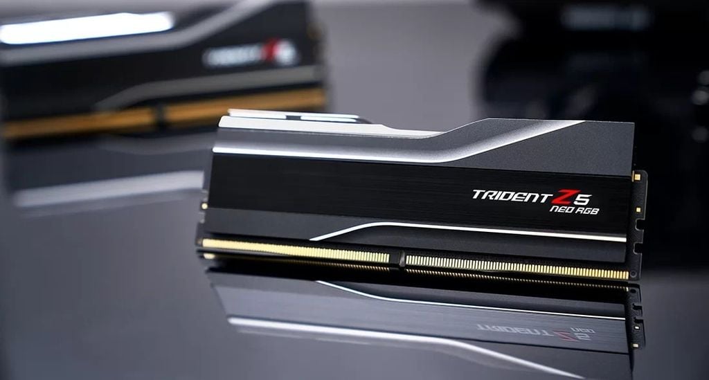 KIT Ram GSKILL Trident Z5 NEO RGB BLACK DDR5 128GB (64GB x 2) 6000MHz CL34 EXPO F5-6000J3444F64GX2-TZ5NR