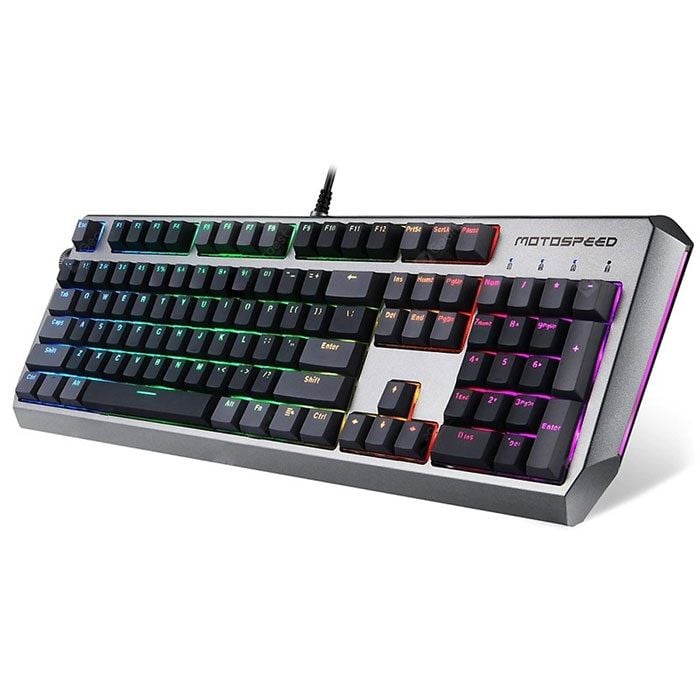 Bàn Phím Cơ Motospeed CK80 RGB Gaming (Đen)