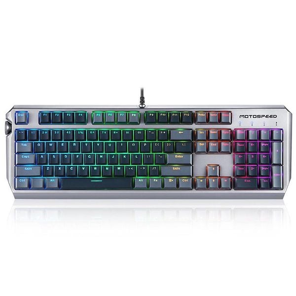 Bàn Phím Cơ Motospeed CK80 RGB Gaming (Đen)