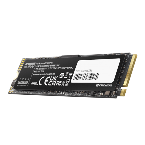 KLEVV CRAS C715 256GB SSD – M.2 2280 NVMe PCIe Gen3x4