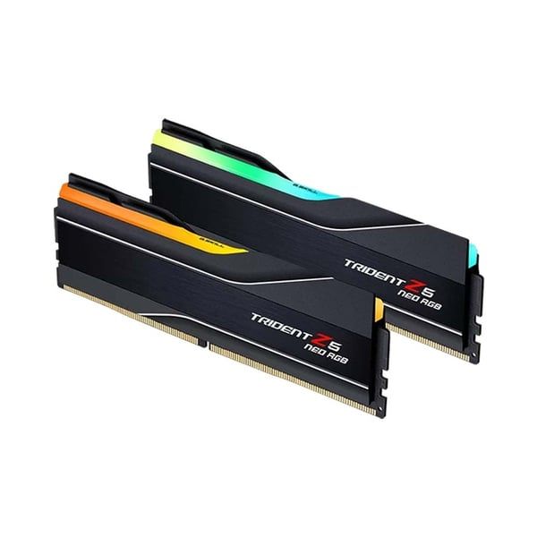 KIT Ram G.SKILL Trident Z5 NEO RGB BLACK DDR5 32GB (16GB x 2) 6000MHz CL36 EXPO F5-6000J3636F16GX2-TZ5NR ( Expo/ XMP )
