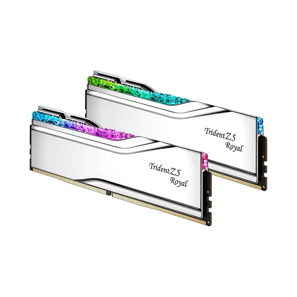 Ram GSKILL Trident Z5 Royal  96GB 6400 DDR5  (2x48GB) DDR5  F5-6400J3239F48GX2-TR5S ( Silver )