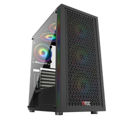 Case MAGIC Luxury I Full Tower - E-ATX (Black) (Tặng 4 Fan)