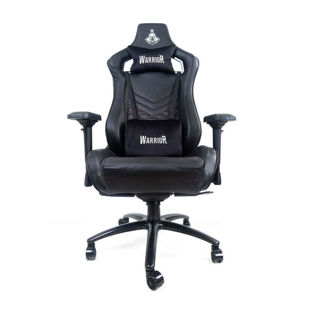 WARRIOR GAMING CHAIR - Maiden Series - WGC309 - Real Leather Black