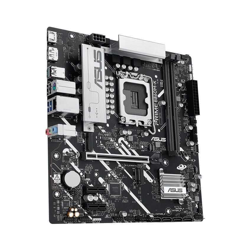 Mainboard Asus PRIME B860M K CSM (Chipset Intel B860, Socket LGA 1851, Hỗ trợ RAM DDR5 128GB, Micro-ATX)
