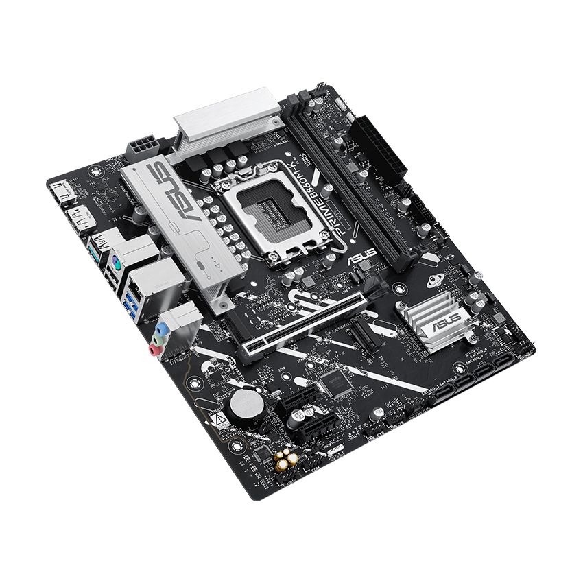 Mainboard Asus PRIME B860M K CSM (Chipset Intel B860, Socket LGA 1851, Hỗ trợ RAM DDR5 128GB, Micro-ATX)