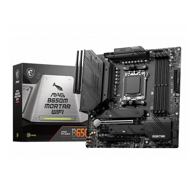 MAINBOARD MSI MAG B650M MORTAR WIFI ( AM5 / M-ATX / 4XDDR5 ) – HOTGEAR