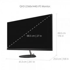 Màn Hình Đồ Họa Viewsonic VX2785-2K-MHDU VA/  75Hz/ USB-C