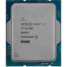 CPU Intel Core I7 14700 Tray  / Turbo up to 5.4GHz / 20 Nhân 28 Luồng / 33MB / LGA 1700