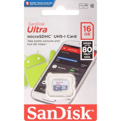 Thẻ Nhớ MicroSDHC SanDisk Ultra 16GB 80MB/s 533x SDSQUNS-016G-GN3MN