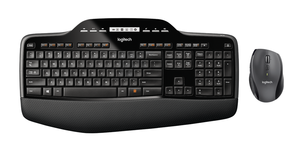 Combo chuột phím Logitech MK710 không dây Black