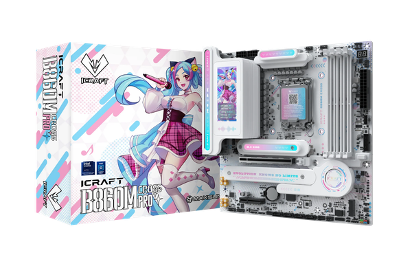 Bo mạch chủ iCraft B860M CROSS PRO WIFI