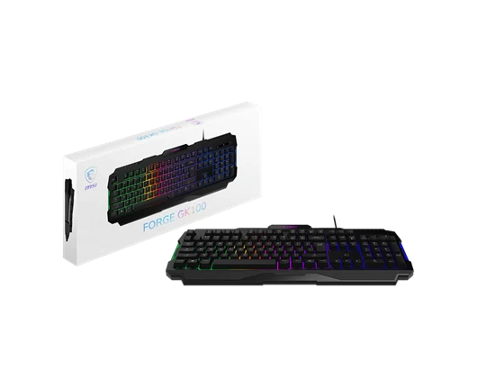 Bàn phím gaming MSI FORGE GK100