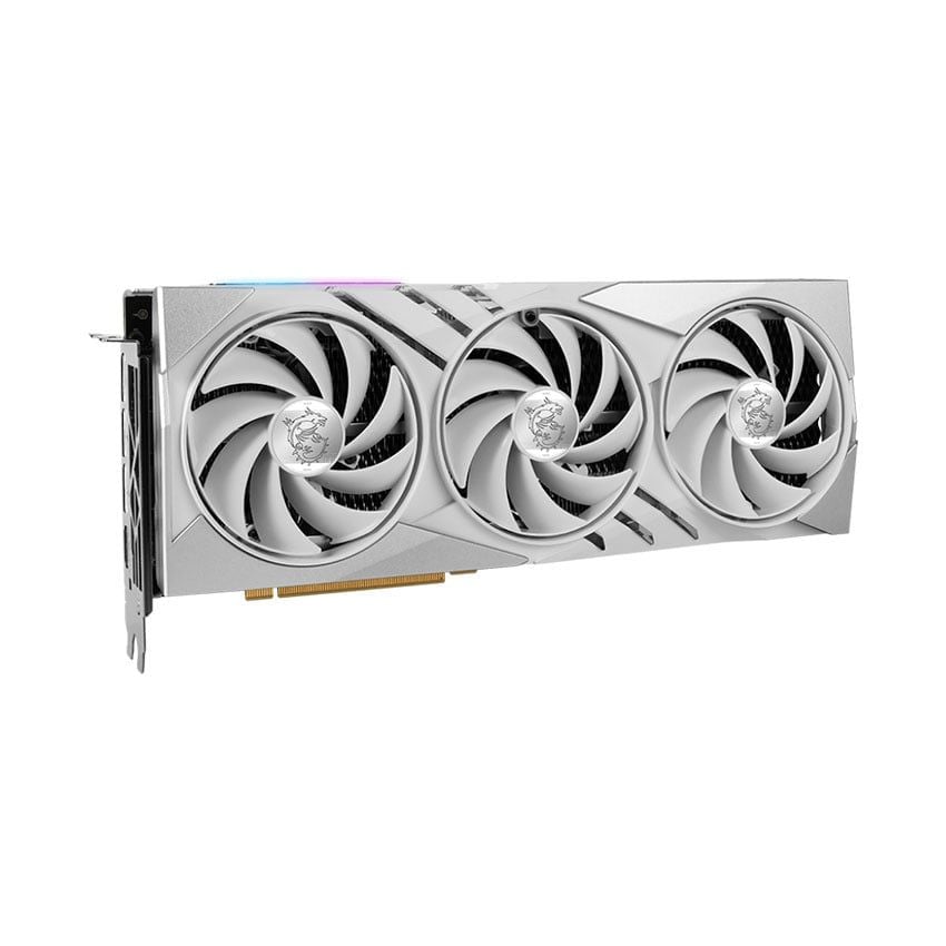 Card màn hình MSI RTX 4070 Ti SUPER 16G GAMING X SLIM WHITE