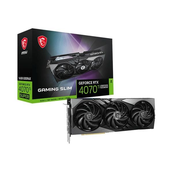 Card màn hình MSI RTX 4070 Ti SUPER 16G GAMING X SLIM