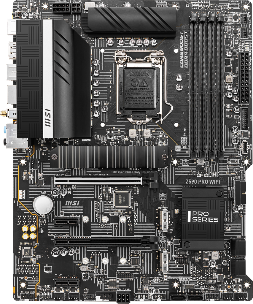 MSI Z590 PRO WIFI Mainboard