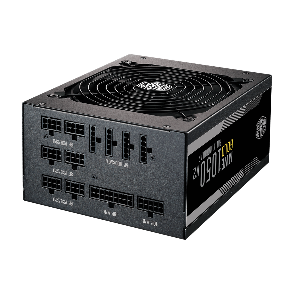 Nguồn Cooler Master MWE GOLD 1050 - V2 1050W ( 80 Plus Gold/Màu Đen/Full Modular)