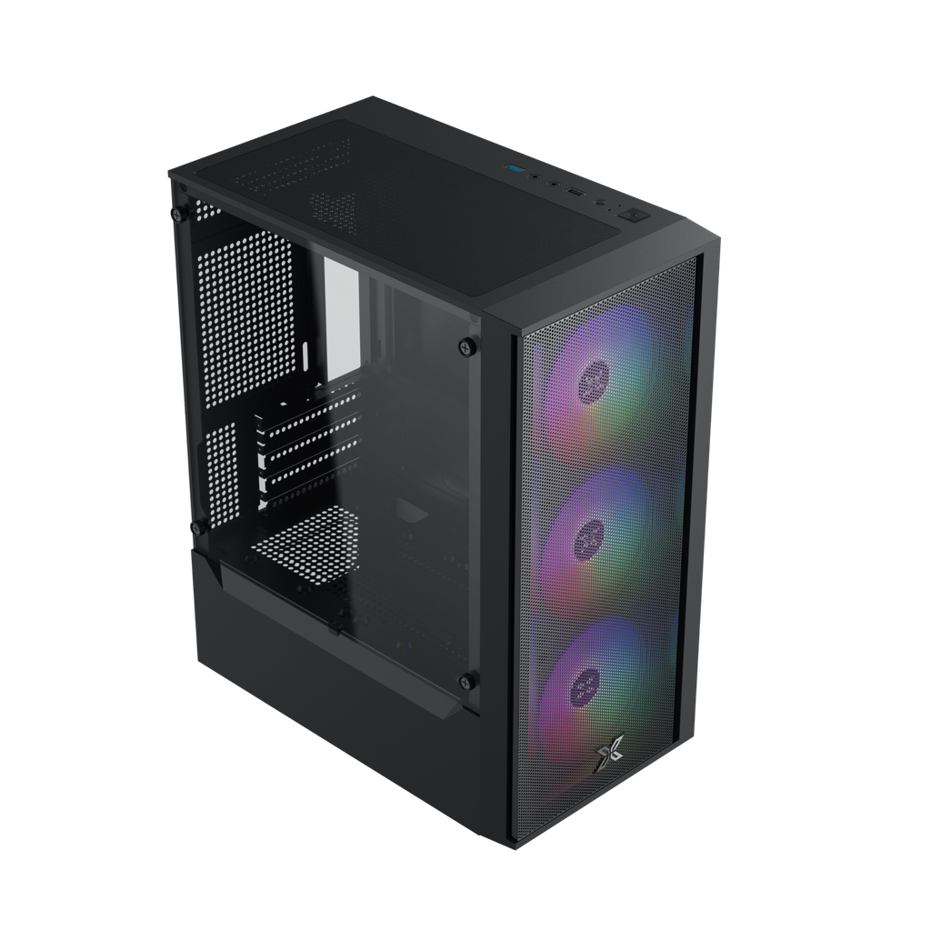 CASE XIGMATEK MYX AIR 3F EN45967 ( matx , sẵn 3 fan )