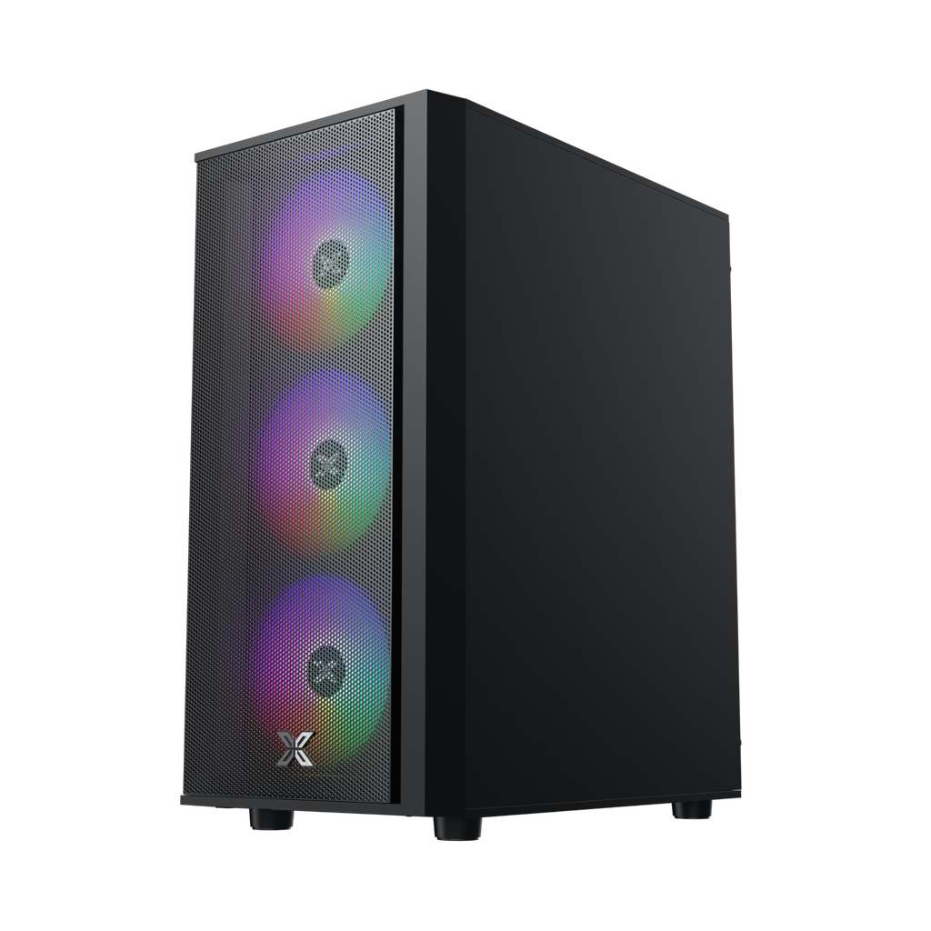 CASE XIGMATEK MYX AIR 3F EN45967 ( matx , sẵn 3 fan )