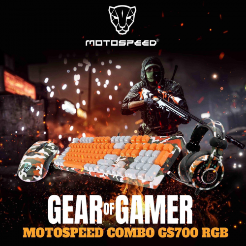 Combo Bàn phím & Chuột Motospeed GS700 RGB Gaming