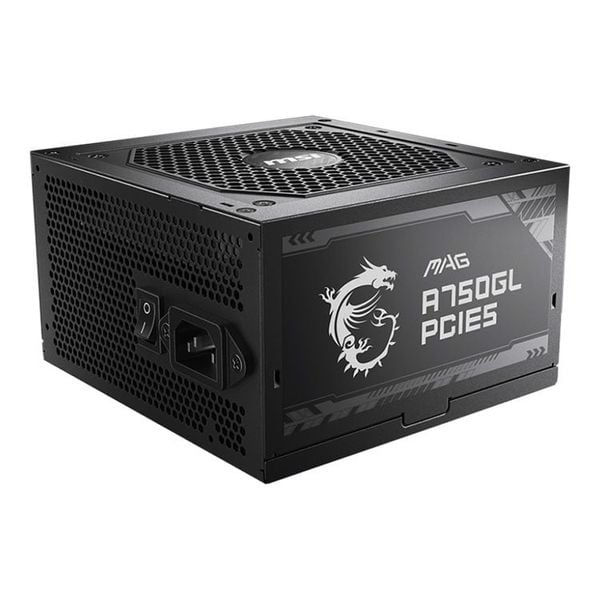 NGuồn  MSI 750W MAG A750GL PCIE5 ATX 3.0 (80 PLUS GOLD / FULL MODULAR)