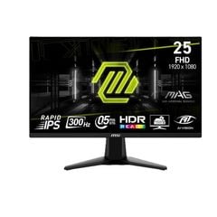 Màn hình Gaming MSI MAG 255XF | 25 inch, Full HD, Rapid IPS, 300Hz, 0.5ms, phẳng