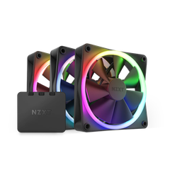 Fan NZXT F120 RGB Triple Black