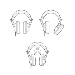 Tai nghe Audio Technica Professional Hifi ATH M20x