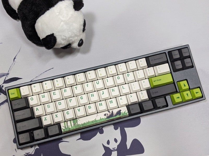 Varmilo Miya Pro Panda Mini 68 Cherry Silent Red Switch