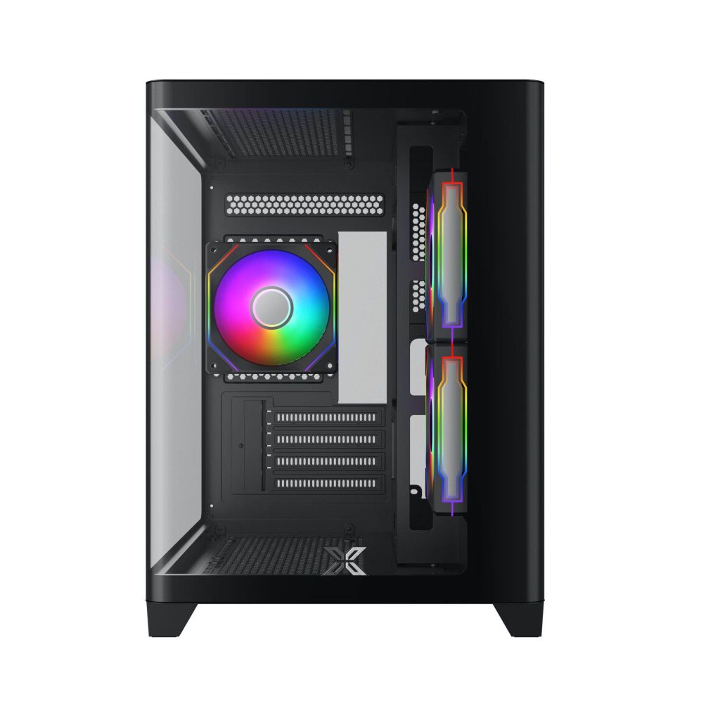 VỎ CASE XIGMATEK PANO M NANO 3GF ( Sẵn 3 fan )