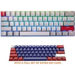 Bàn phím cơ Newmen Dual mode GM610 Bluetooth ( Tặng kèm bộ Keycap ) BLue Switch