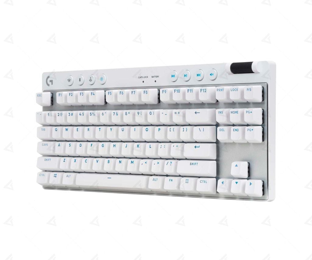 Bàn phím Logitech G Pro X TKL Light Speed Tactile Switch White