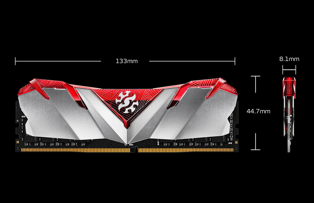 Adata Xpg Gammix D30 DDR4 16GB ( 2 x 8G ) Bus 3200Mhz