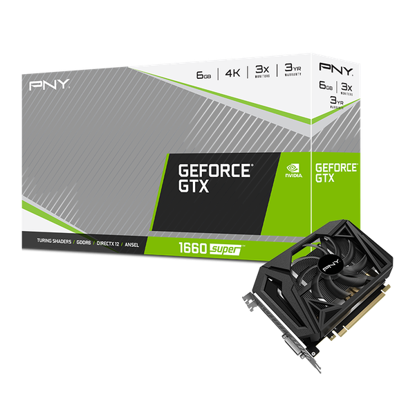 VGA PNY GTX 1660 SUPER 6GB Single Fan