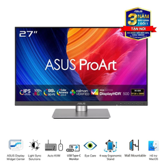 Màn Hình Đồ Hoạ Asus ProArt PA27JCV 27 inch 5K IPS 60Hz 5ms