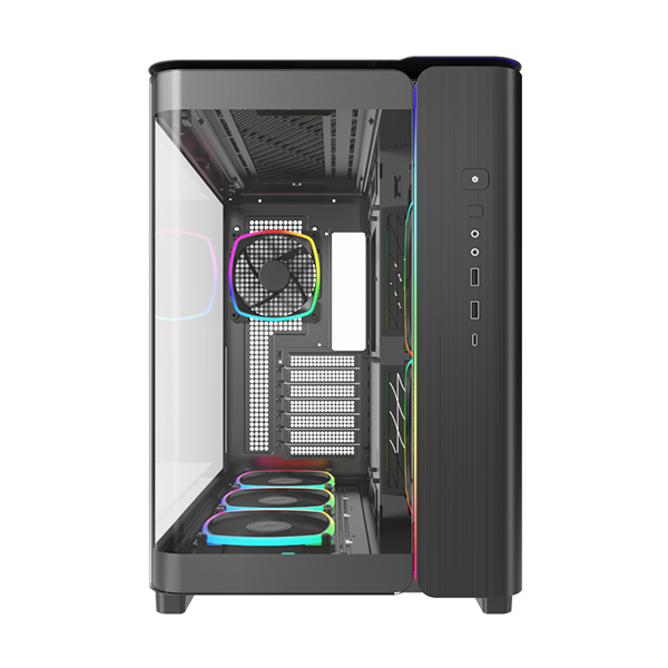 CASE MONTECH  KING 95 PRO BLACK - SẴN 6 FAN