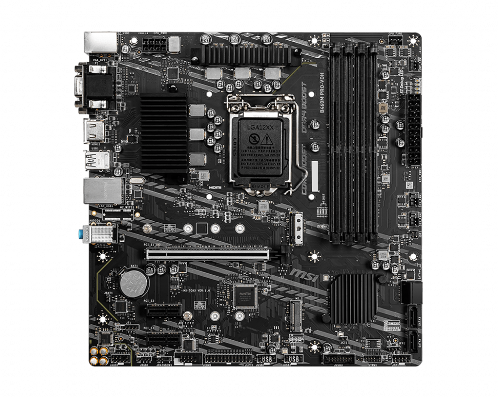 MSI B460M PRO VDH Mainboard