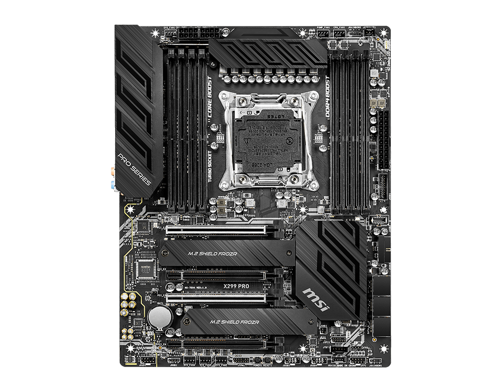 Msi X299 Pro ( New 2019 )