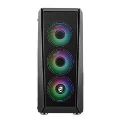 VỎ MÁY TÍNH VITRA SAPHIRA W10 BLACK E-ATX KÈM 3 FAN RGB