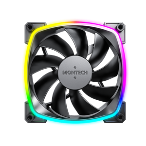 FAN AX120 PWM Montech Black ( quạt thuận )