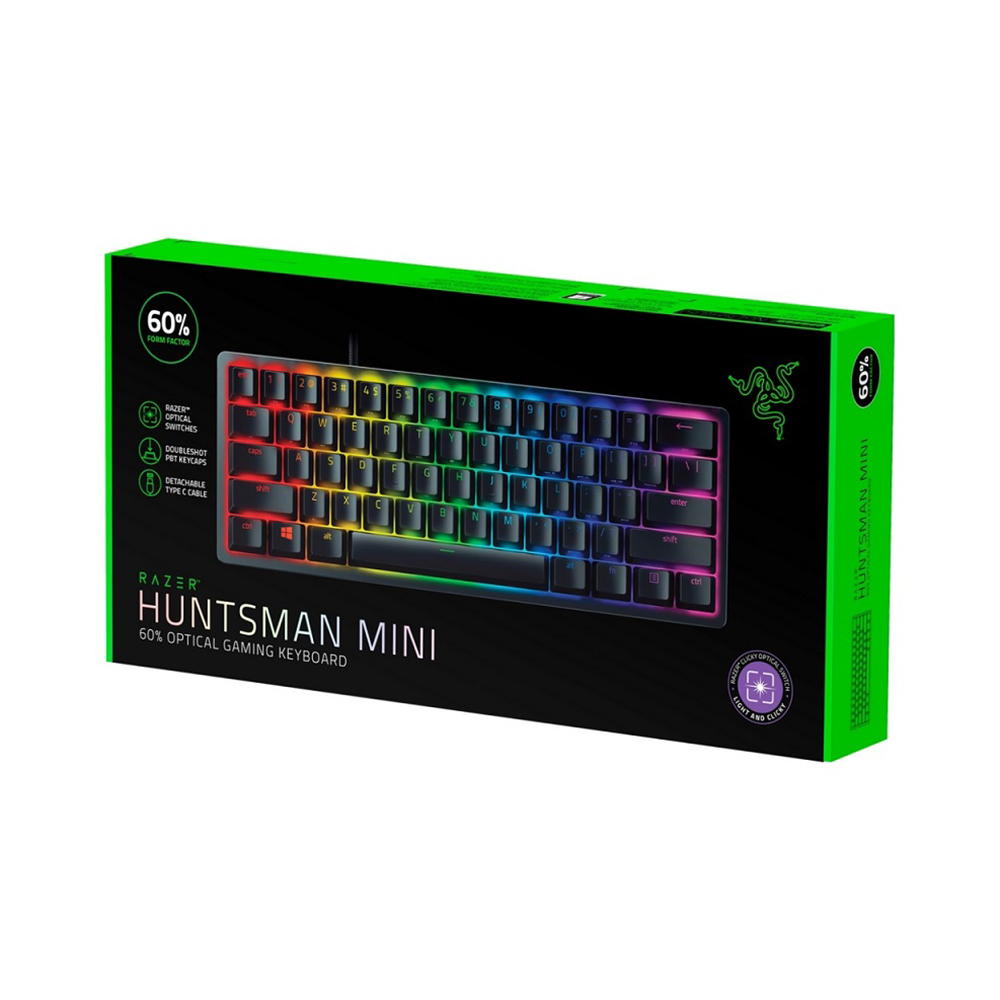 Bàn phím Razer Huntsman Mini Analog (60% Analog Optical Gaming Keyboard/Analog Switch/) RZ03-04340100-R3M1