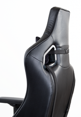 WARRIOR GAMING CHAIR - Maiden Series - WGC309 - Real Leather Black