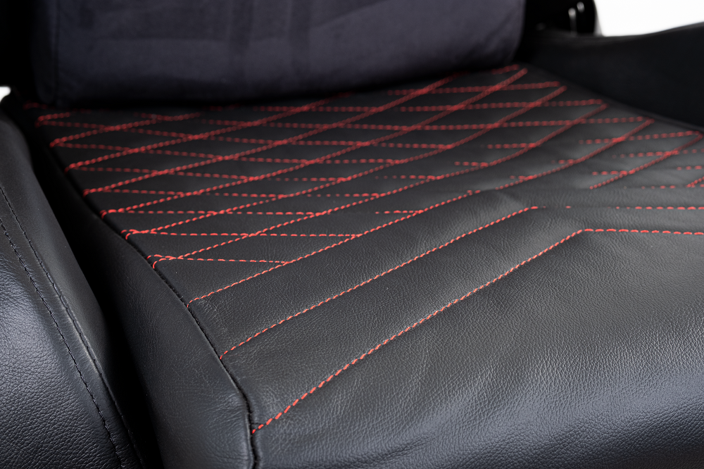 WARRIOR GAMING CHAIR - Maiden Series - WGC309 - Real Leather Black