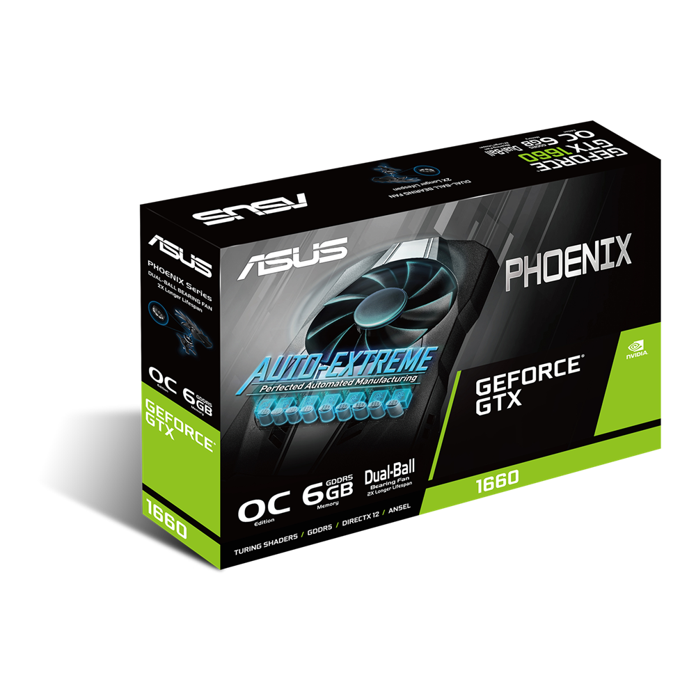 ASUS Phoenix GeForce GTX 1660 OC 6GB