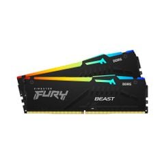 Ram PC Kingston Fury Beast RGB 32GB 5200MHz DDR5 (2x16GB)