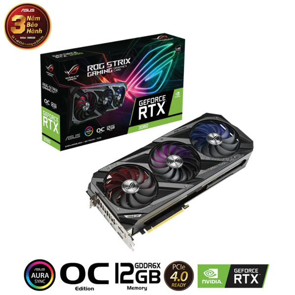 ASUS ROG Strix GeForce RTX 3080 Gaming OC 12GB