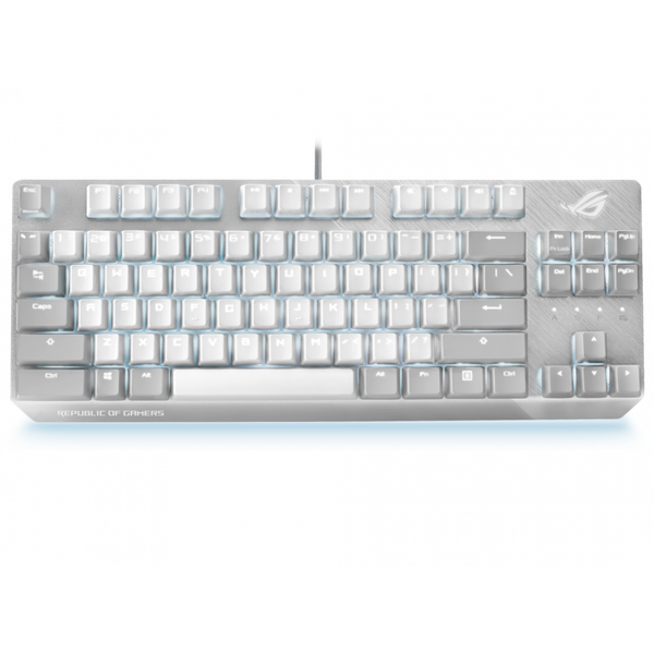 Asus ROG Strix Scope NX TKL Moonlight RGB ( White ) Blue switch